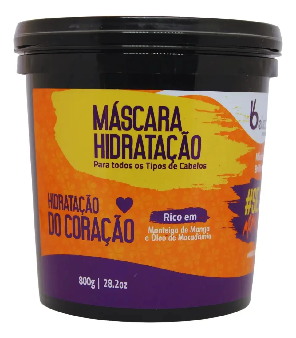 Máscara Capilar Hidratação Do Coração Beleza Marcante 800g