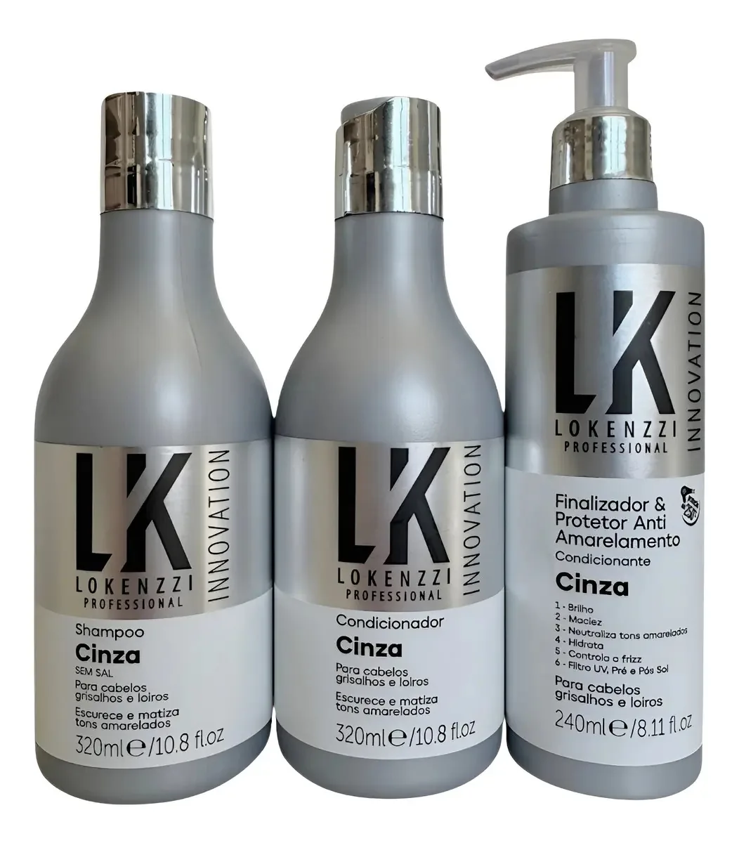 Produtos De Beleza Lokenzzi Cinza Anti-amarelamento