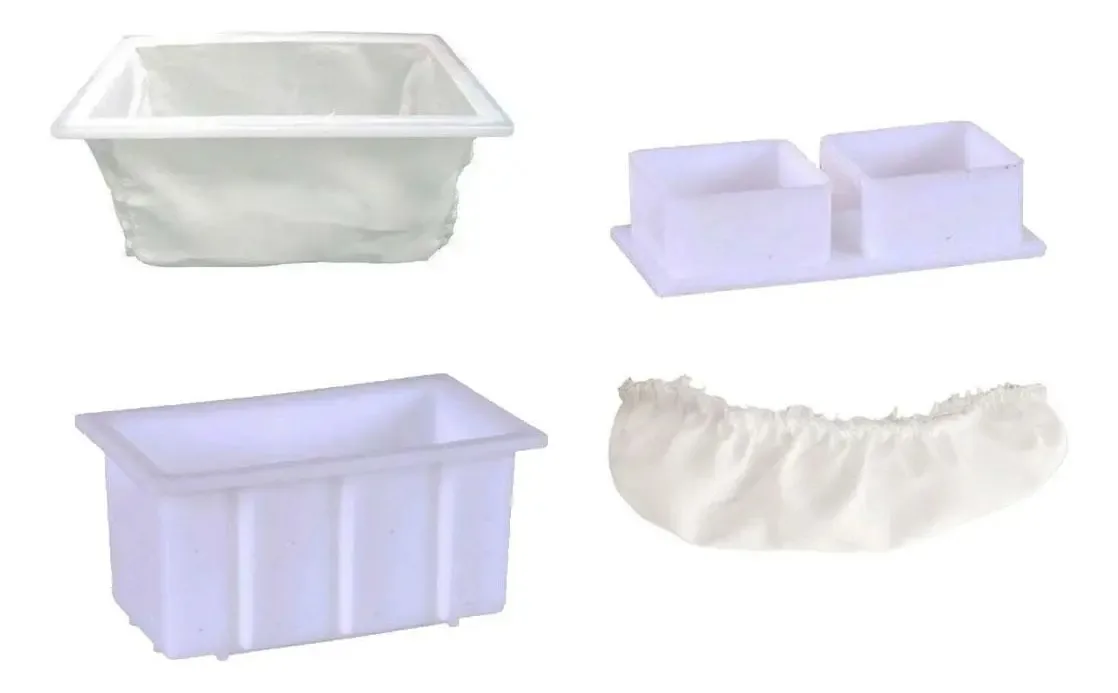 Kit Forma 1kg + Dessorador Produção Queijo Coalho Caseiro