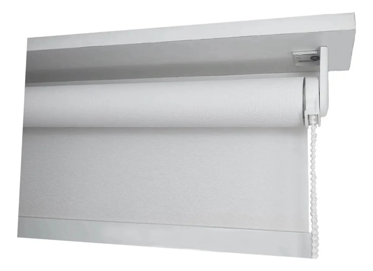 Italian Persianas Blackout De 1.3m X 1.7m Texturizado Cor Creme - Unidade De 1