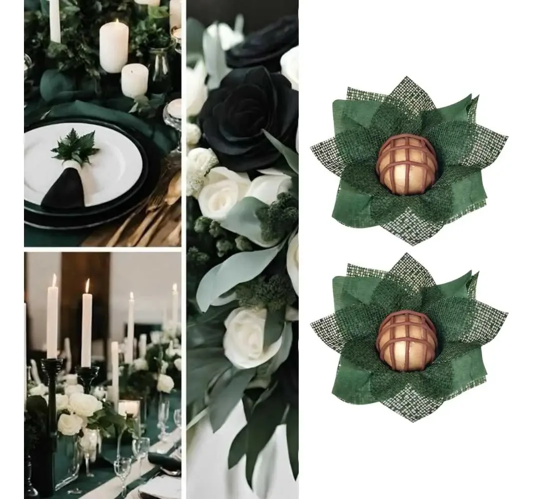 50 Forminhas Doces Modelo Rosa Nobre Casamento Aniversário Cor Verde Floresta