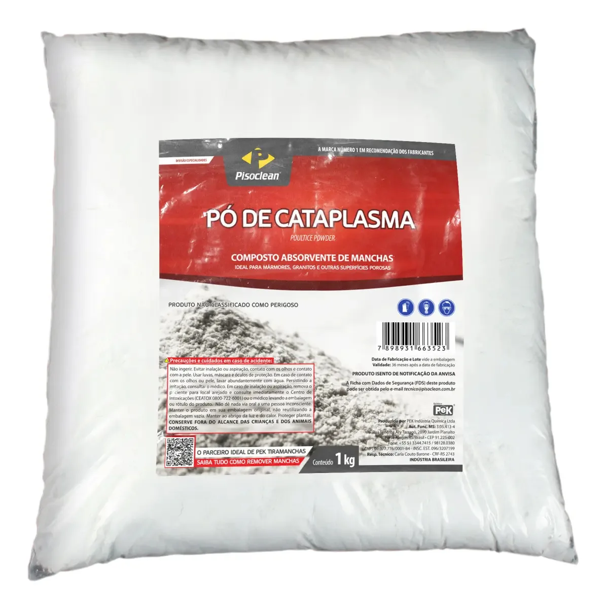 Pek Pó De Cataplasma 1Kg