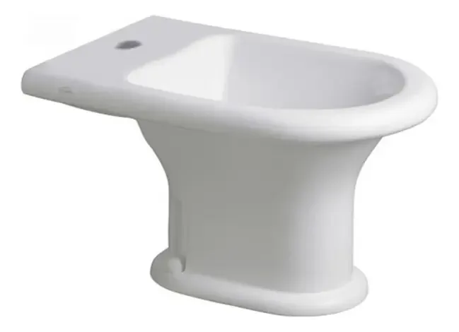 Bidê branco Ferrum Bur1j Murano de 1 furo