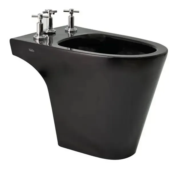 Bidê Ferrum Marina Bha3j de 3 furos preto