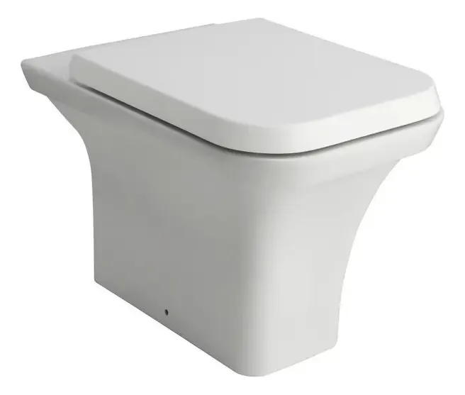 Assento sanitário branco curto Ferrum Milena