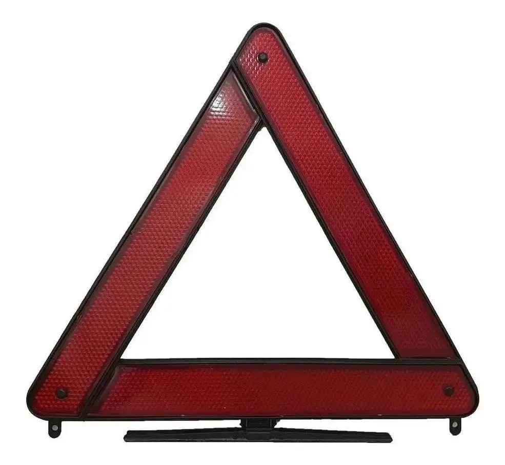 Triângulo De Segurança Carro VHIP Universal Refletor Polipropileno