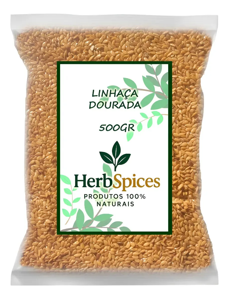 Linhaça Dourada Orgânica HerbSpices 500g