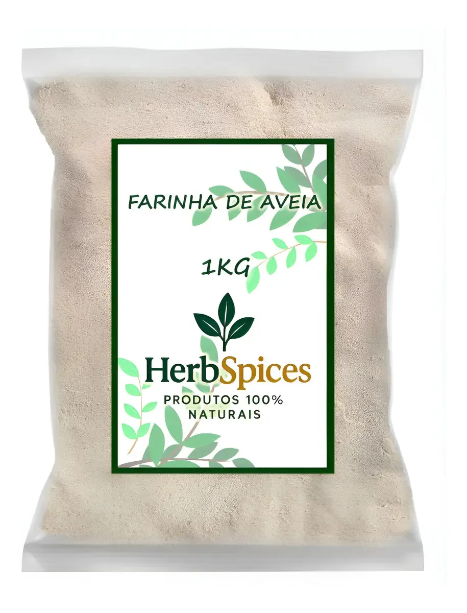 Farinha De Aveia Herbspices - Premium 1kg