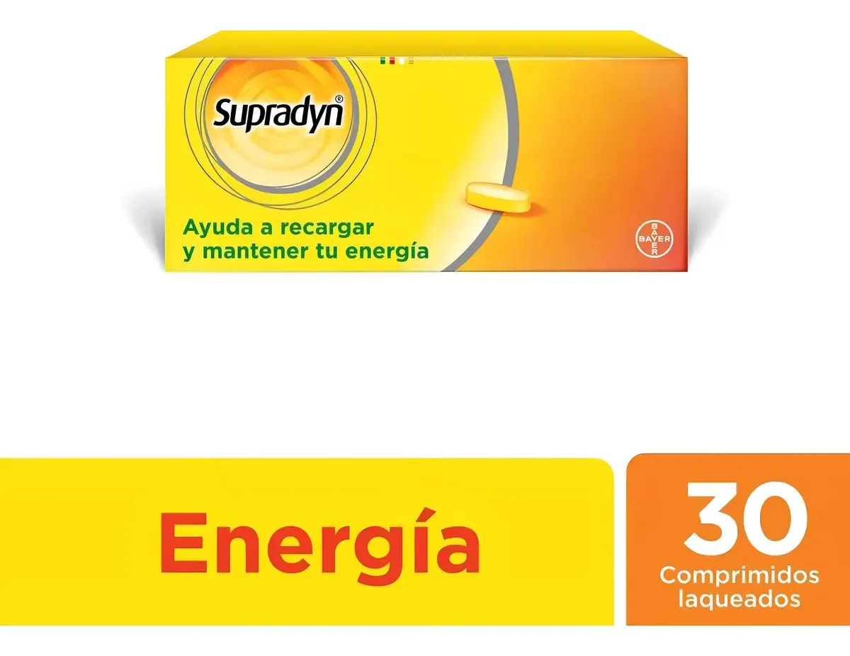 Supradyn Comprimidos Laqueados X 30 Comprimidos