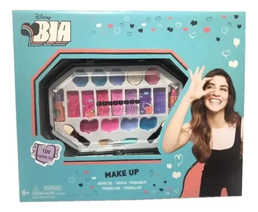 Jogo de maquiagem Disney Bia