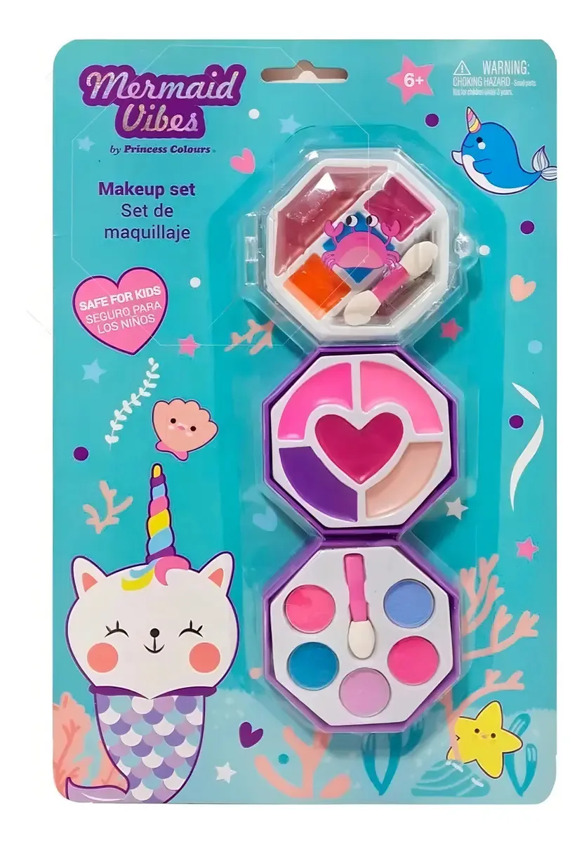 Conjunto de maquiagem Mermaid Vibes Multiscope Mv1808
