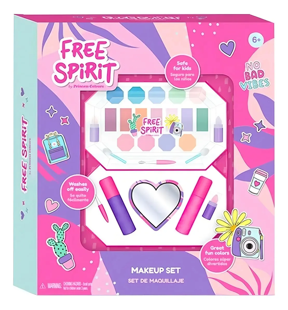 Conjunto de maquiagem Free Spirit Multiscope Fs1811
