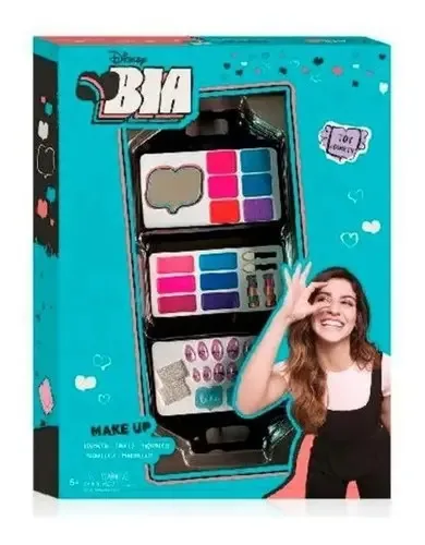 Estojo de maquiagem dobrável Disney Bia