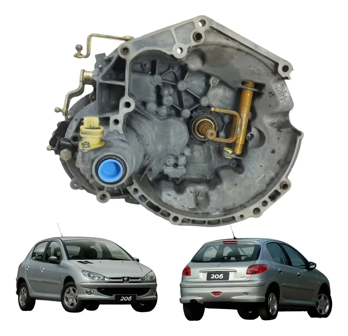 Caixa Cambio Manual Peugeot 206 207 C3 1.4 2003 2012