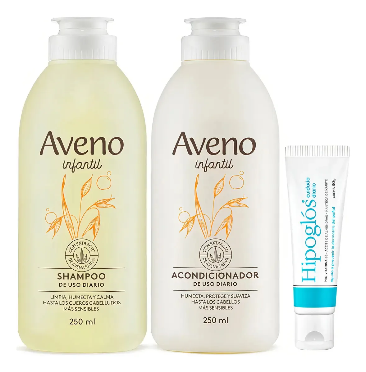 Kit Capilar Bebês e Crianças Aveno +hipoglós Cuidado Diário 30g