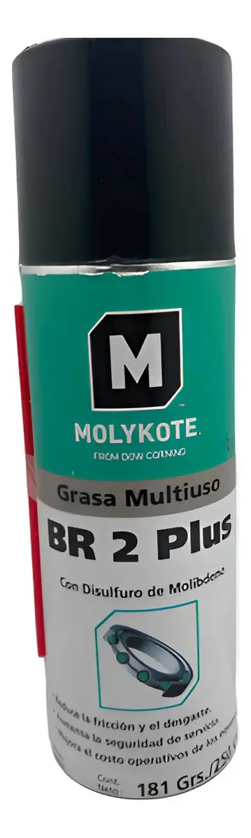 Spray de graxa multiuso Molykote Br2 Plus 250cm3