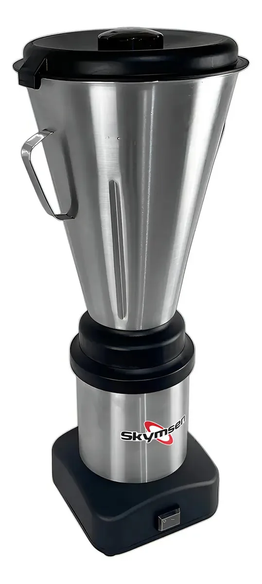 Liquidificador Industrial 8l Baixa Rotação Alimentos Pesados Cor Inox