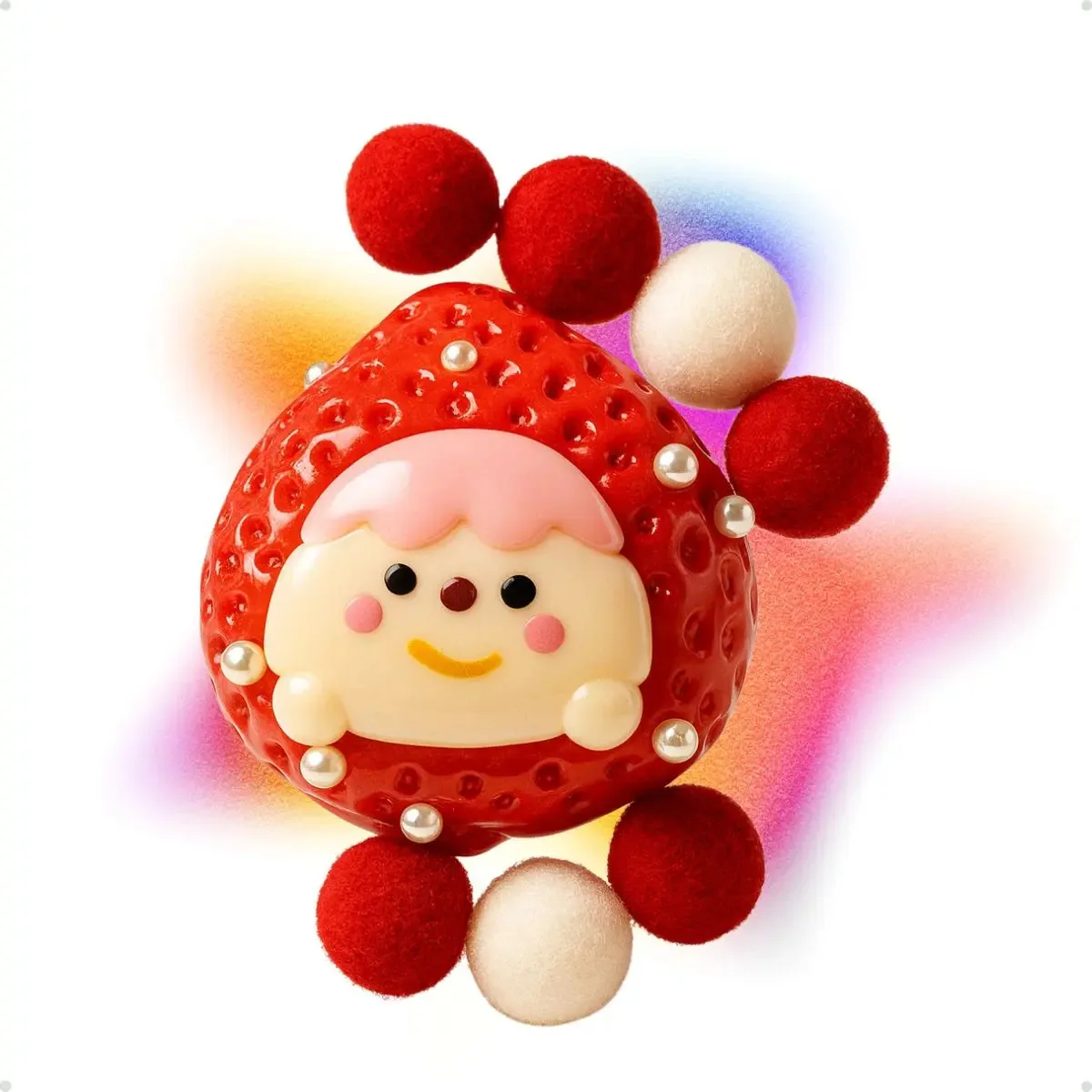 Squishy Alívio Estresse Apertar Anti-stress Squish Bichinhos Mole De Apertar De Borracha Silicone Squishies Babuu Brinquedos Educativos Moranguinho