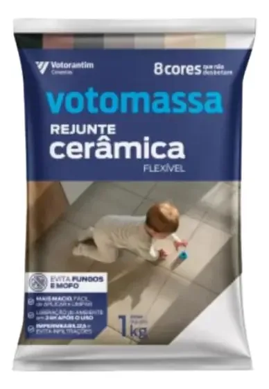 Rejunte Flexível 1 kg Marrom - Votomassa