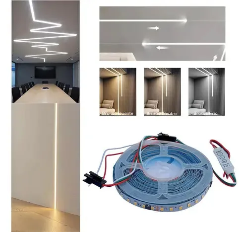 Fita Led Efeito Sequencial Correr Rolo 5m Modelo 2835