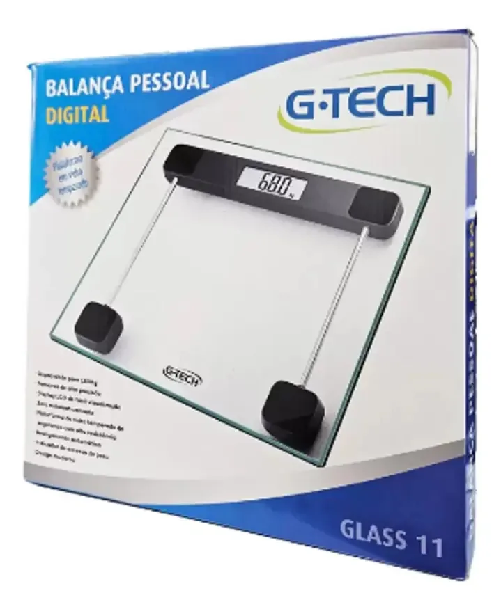 Balança Digital G-tech Cor Branco