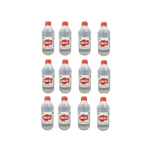 Álcool Etílico Fino 96% X 1 Litro Sanicol X 12 Unidades