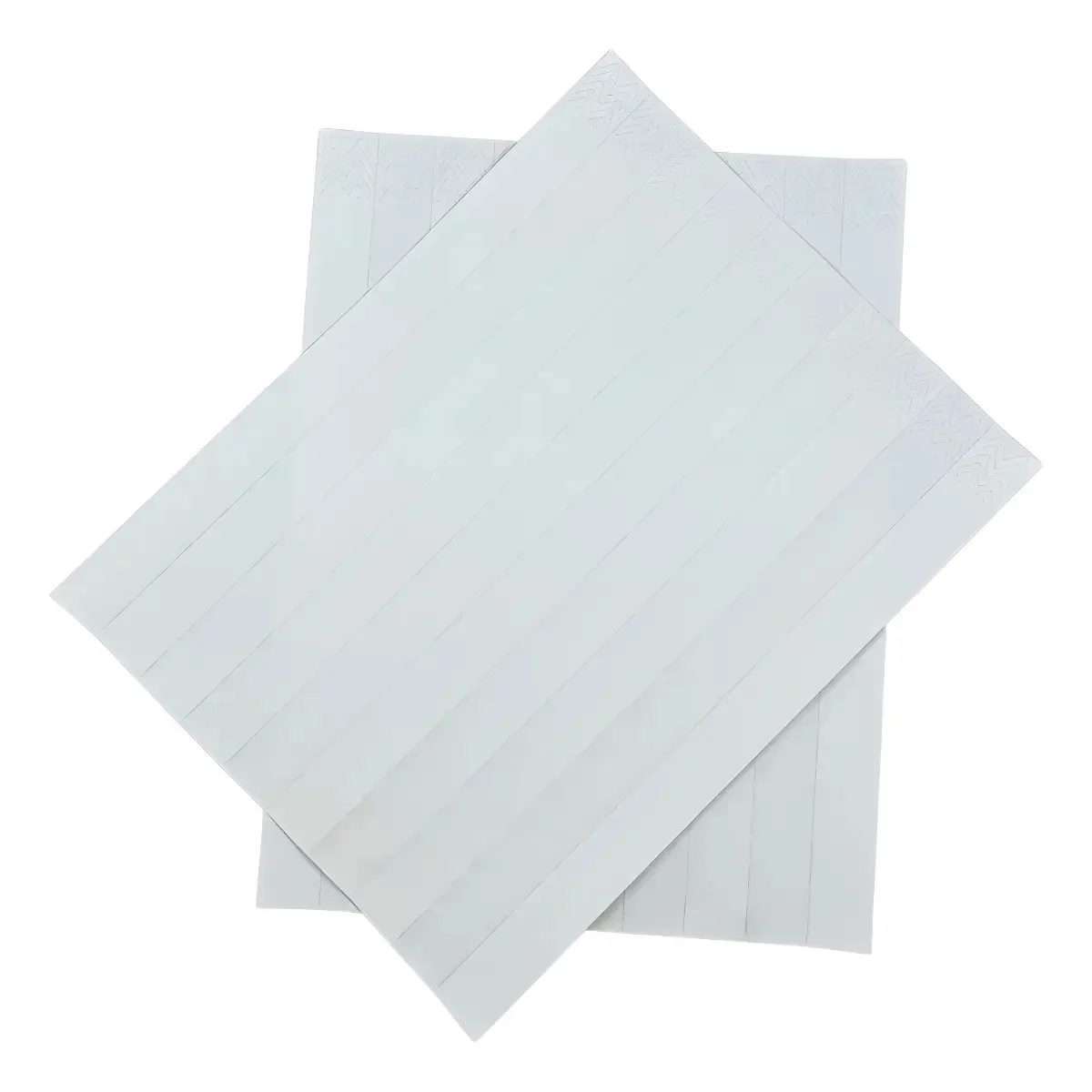 1.000 Pulseira De Identificação Para Impressão Jato De Tinta Cor Branco
