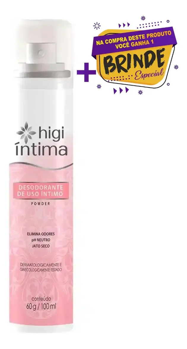 Desodorante em spray Daxx Higi Mulher Powder powder