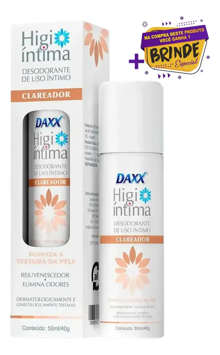 Desodorante em spray Daxx Higi Mulher Íntima suave 50 ml