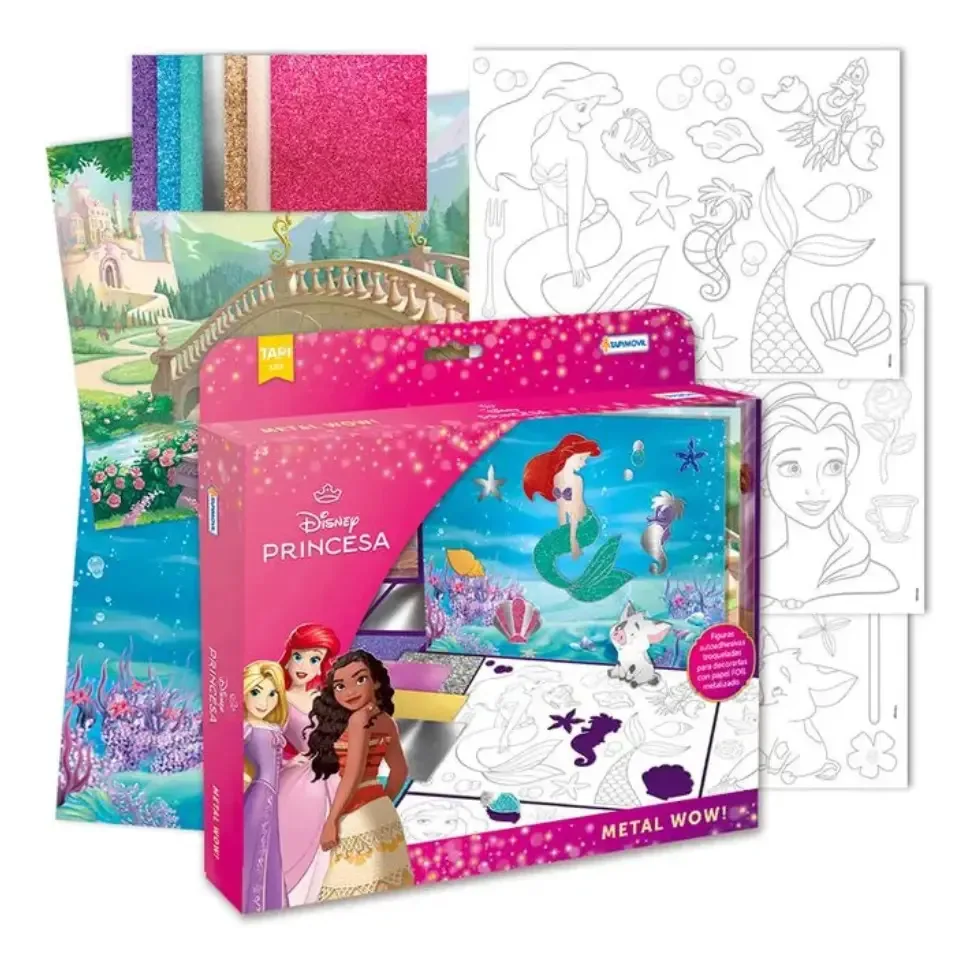 As princesas Foil Wow Tapimovil dão brilho e cor às suas princesas favoritas
