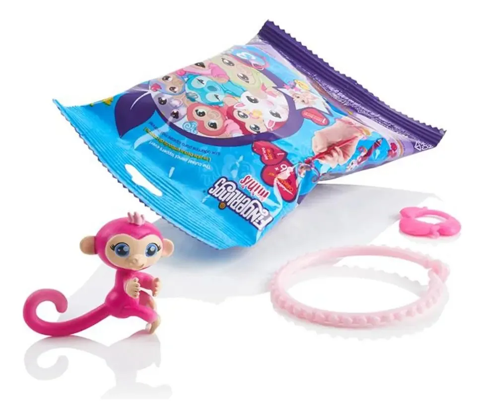 Mini bonecos colecionáveis Fingerlings