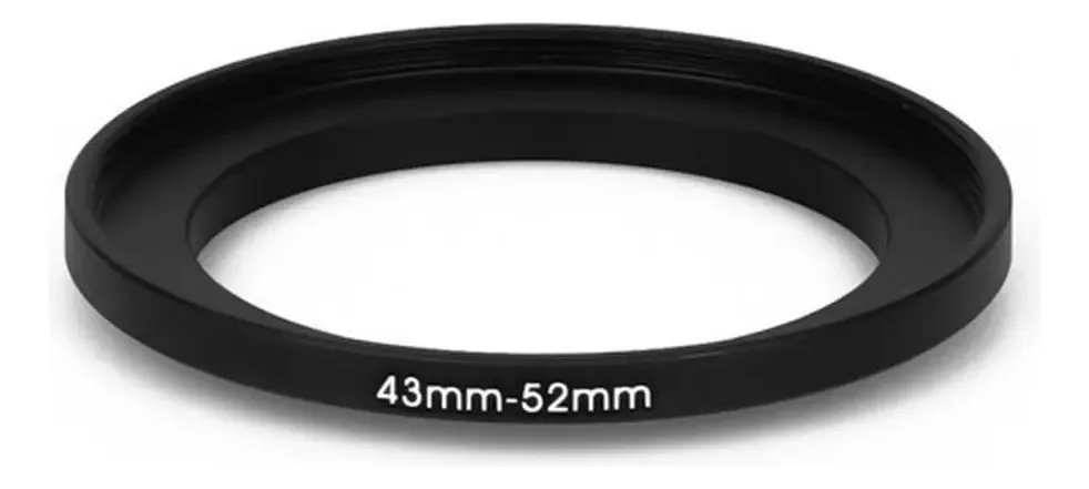 Adaptador De Lente 43mm Para Filtro 52mm