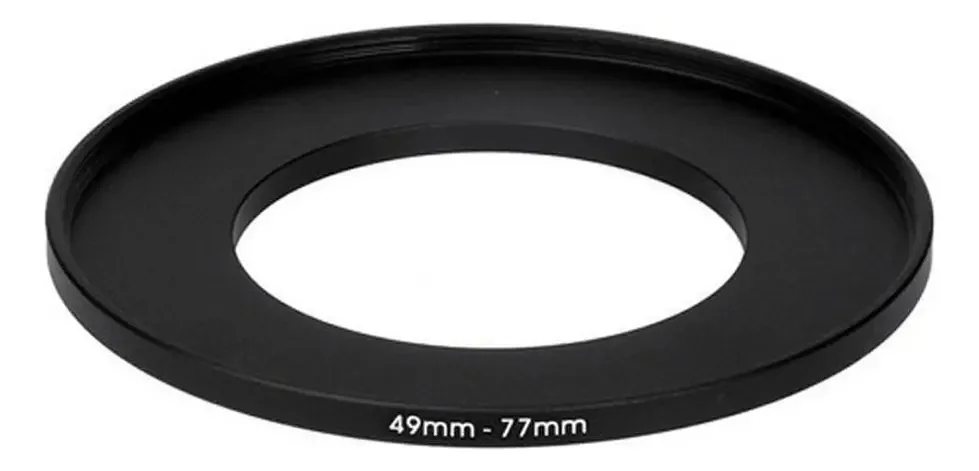Adaptador De Lente 49mm Para Filtro 77mm