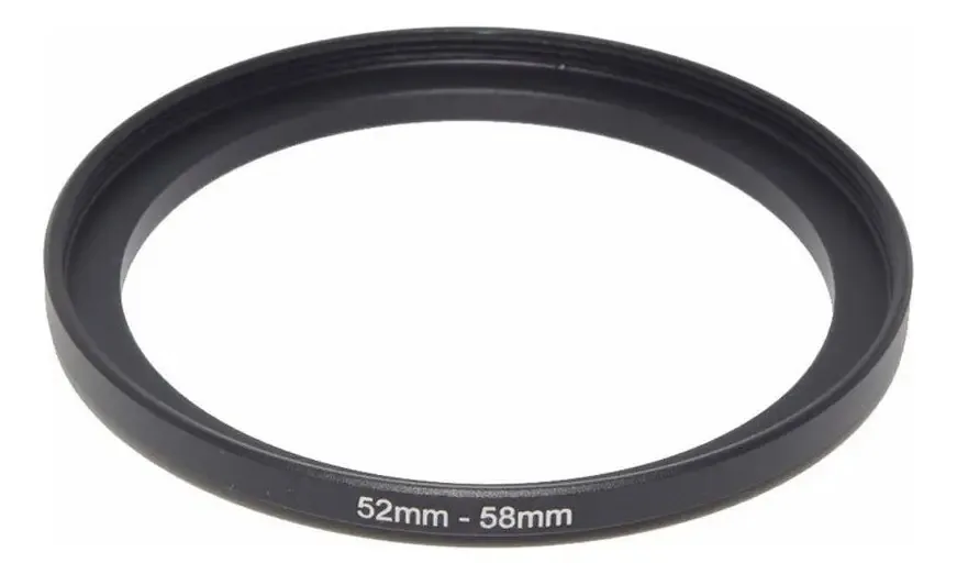 Adaptador De Lente 52mm Para Filtro 58mm