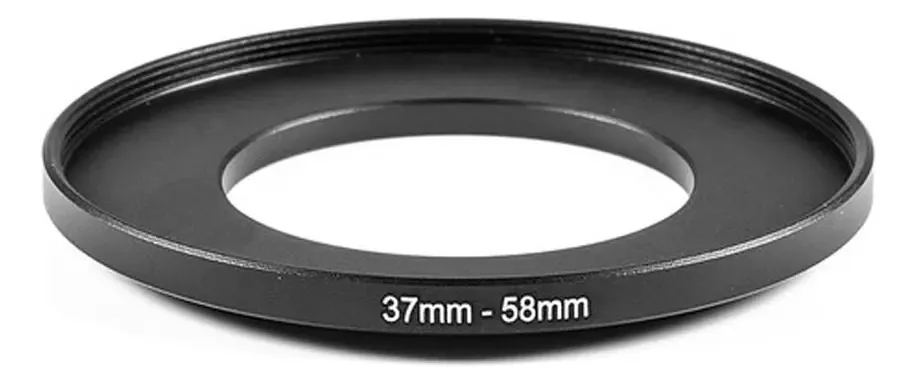 Adaptador De Lente 37mm Para Filtro 58mm