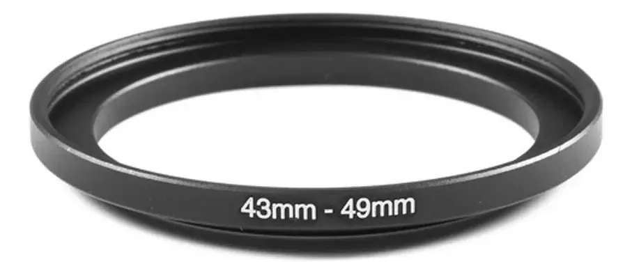 Adaptador De Lente 43mm Para Filtro 49mm