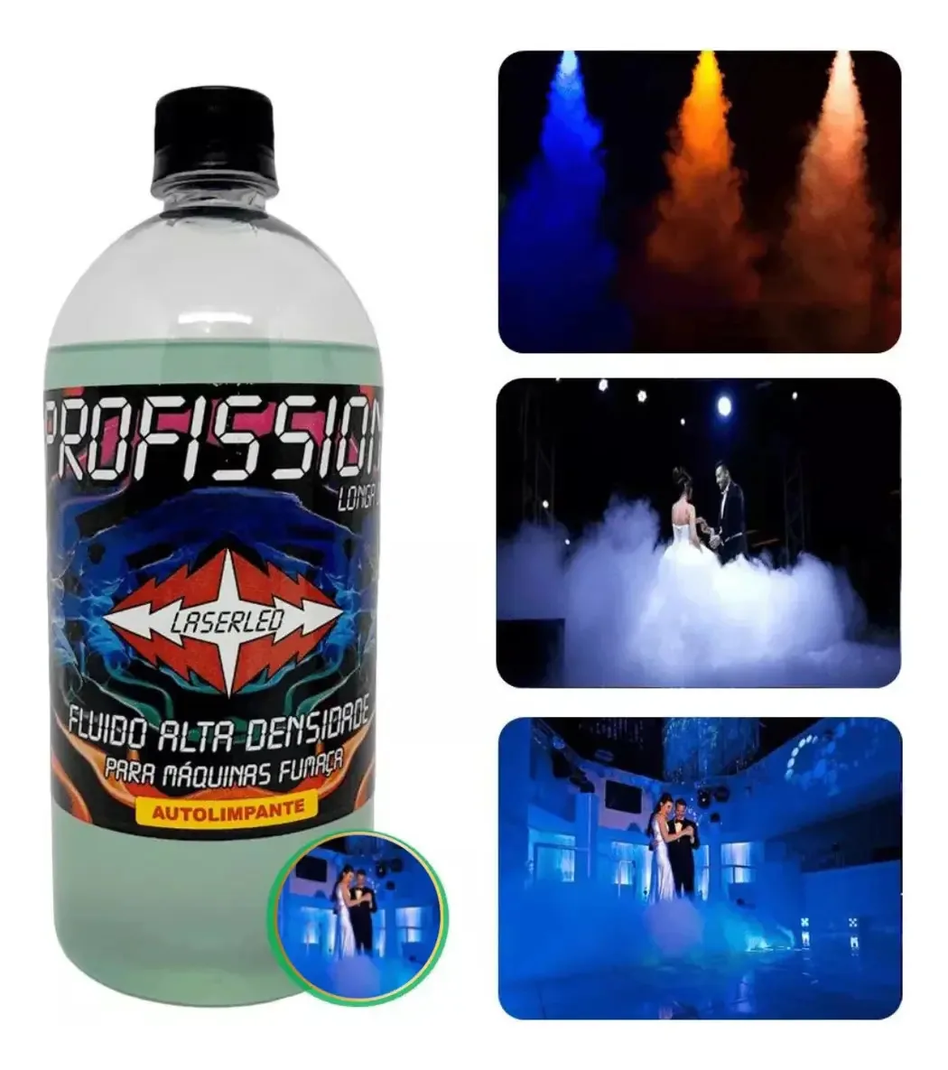 Líquidos Para Efeitos Líquido De Fumaça Profissional Com 1 L