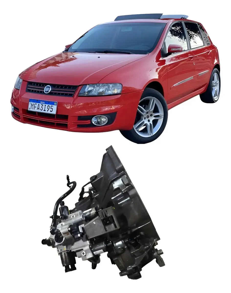 Caixa Câmbio Dualogic Fiat Stilo 2009 1.8 2453221908