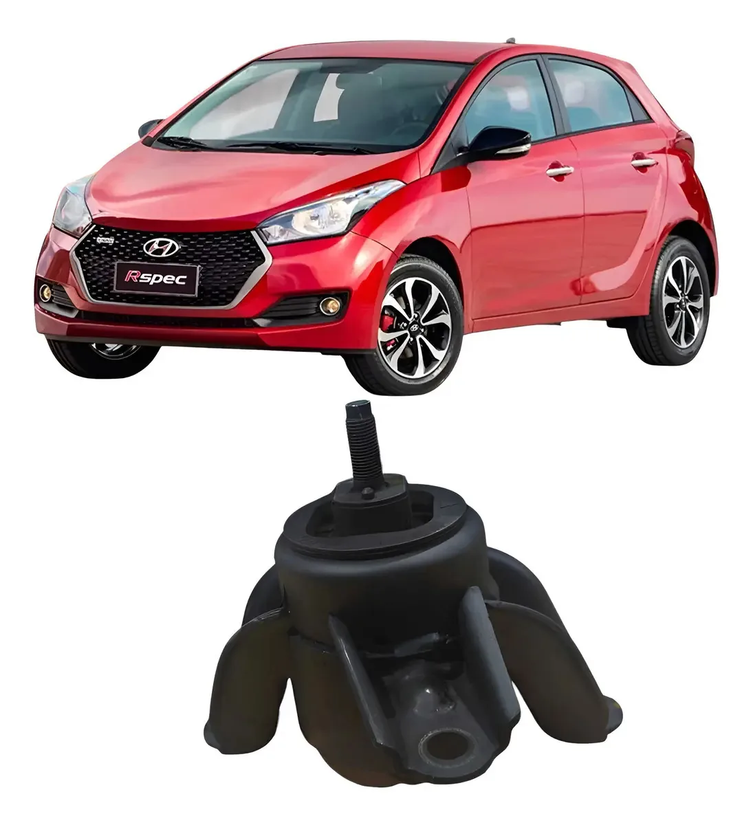 Calço Coxim Motor Hyundai Hb20 1.0 3c 2017 18101s000