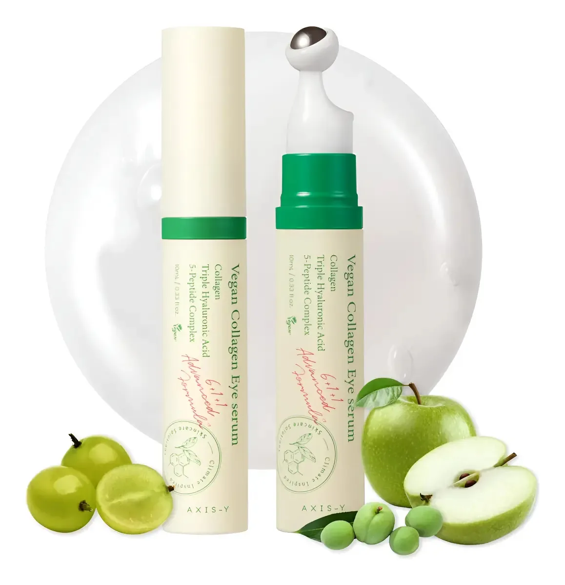 Sérum de olhos de colágeno não vegano Ye Axis-y
