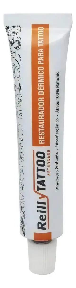 Restaurador Dérmico Creme Cicatrizante 15g Reilly Tattoo