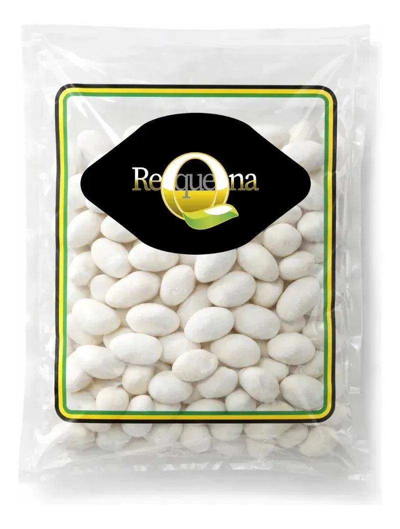 Amendoa Confeitada Branca 500g