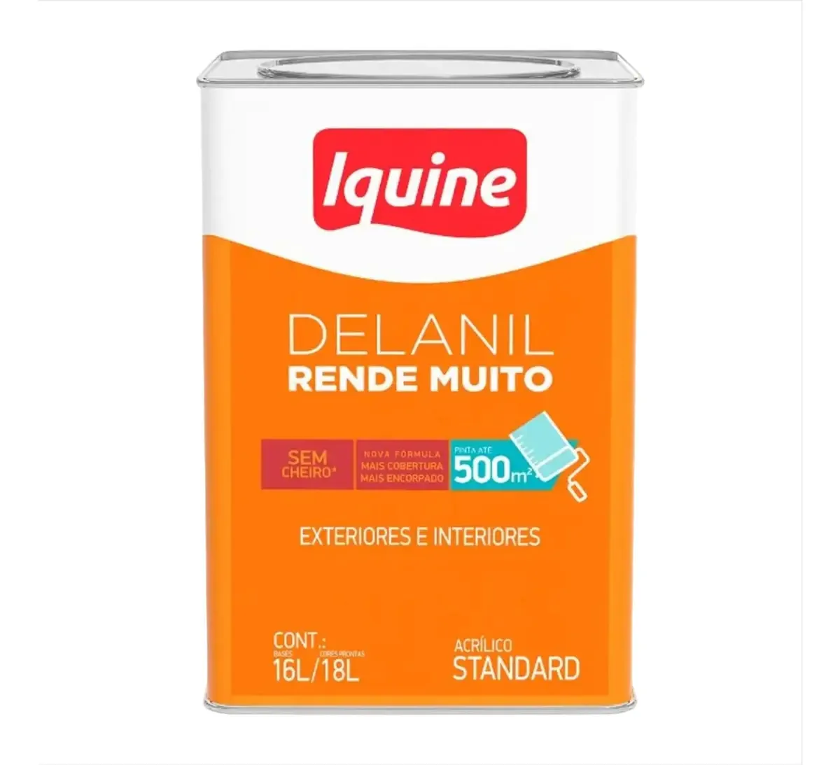 Tinta Látex Branco Ideal P/ Paredes C/ Proteção E Resitência Acabamento Fosco Cor Branca