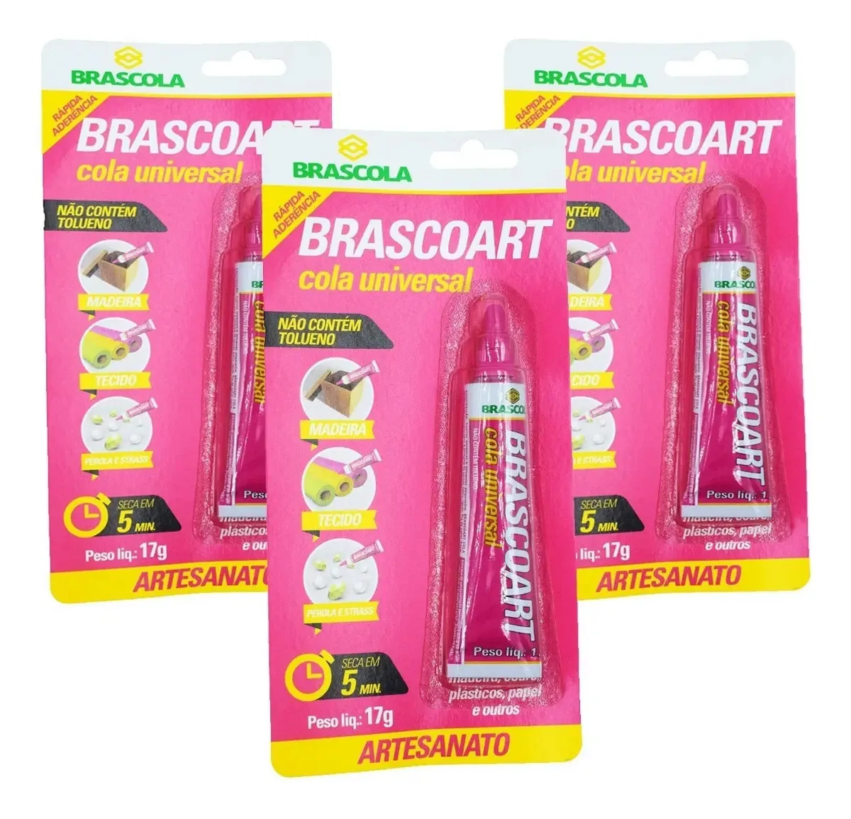 Cola Cola transparente Artensato BRASCOART Brascoart 17g
