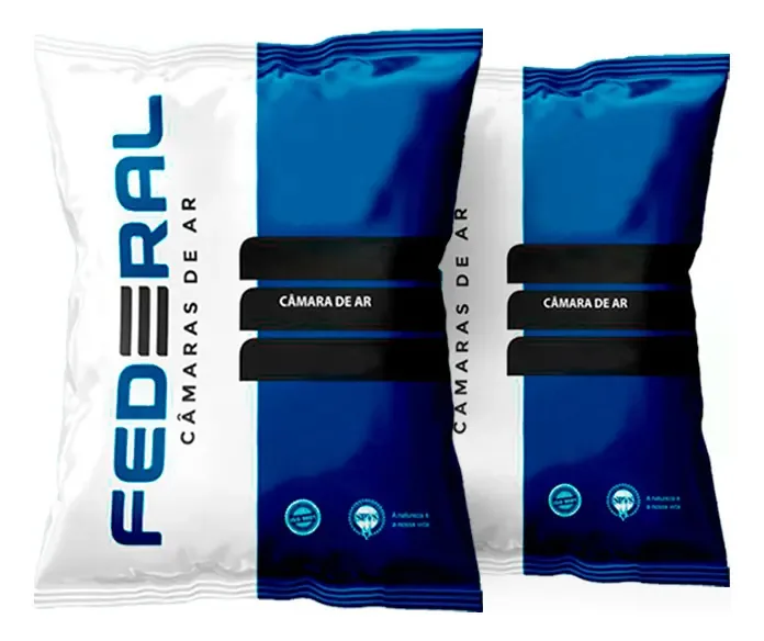 Kit 2 Câmaras De Ar Federal Aro 30 18.4 R30 Tortuga Tr218a