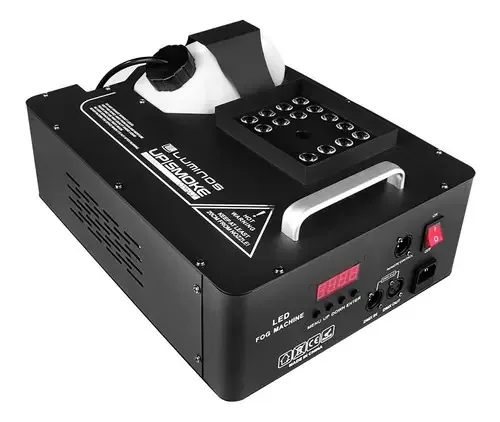 Máquina De Fumaça 2000w 24 Leds Triled Rgb Dmx Profissional