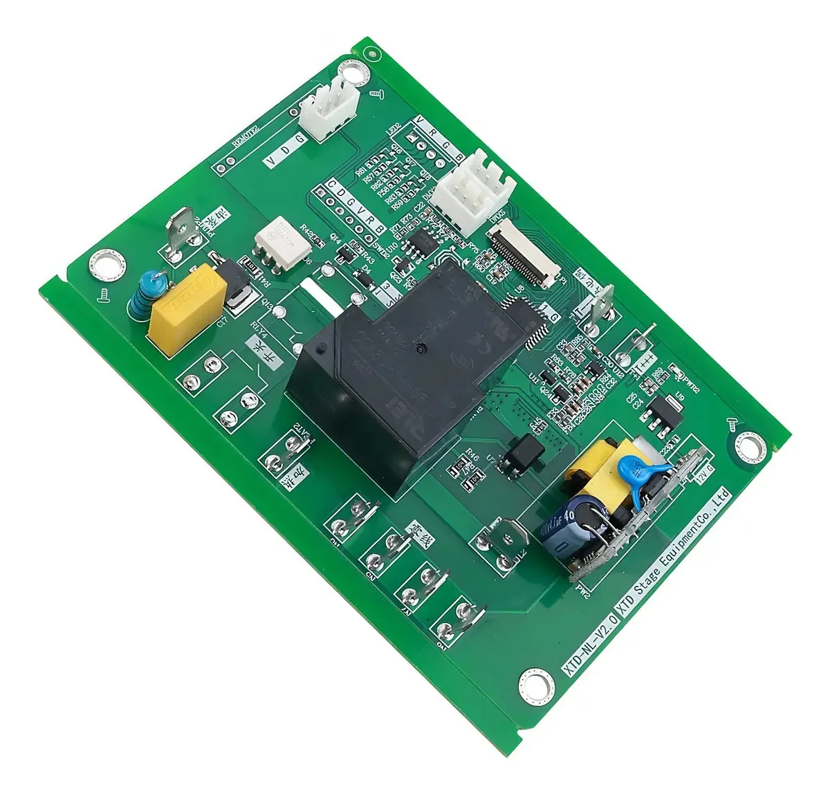 Placa Dmx Para Maquinas De Fumaca Dmx 1200w Á 3000w Pro Cor Verde