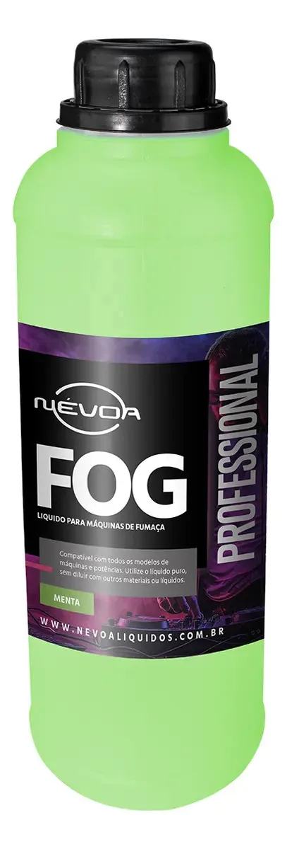 Fumaça Névoa Líquidos Líquido Fog 1L Aroma Menta Alta Densidade
