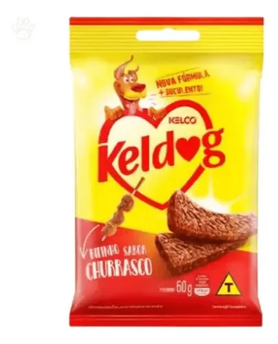 Biscoito Keldog Para Cães Sabor Churrasco 60g