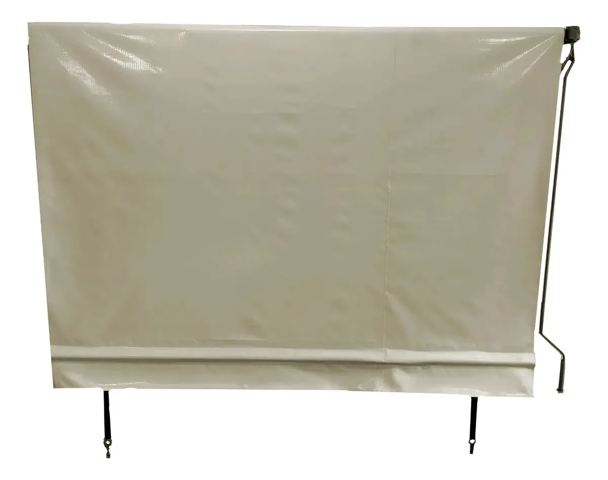 Kit Toldo Com Os Tubos Completo 3,00x4,00 Cor Areia